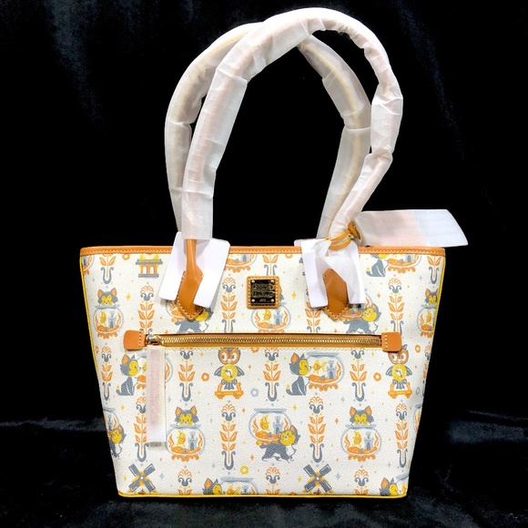 Dooney & Bourke Handbags - Disney Parks Dooney & Bourke Pinocchio Figaro & Cleo Tote Purse Bag A - NEW